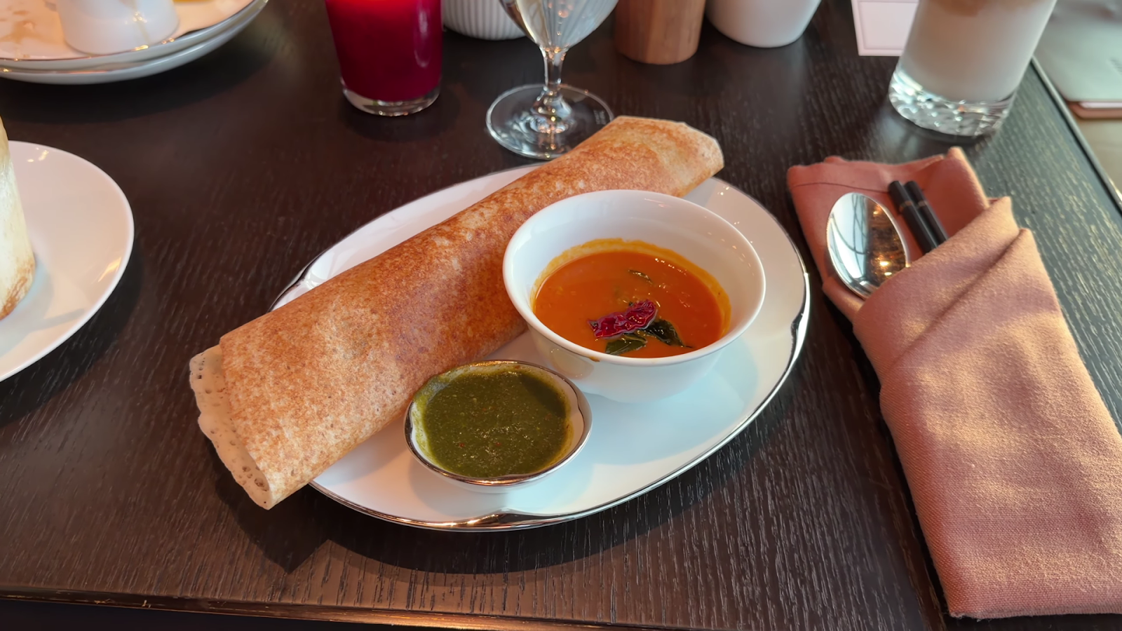 Park Hyatt Kuala Lumpur breakfast masala dosa
