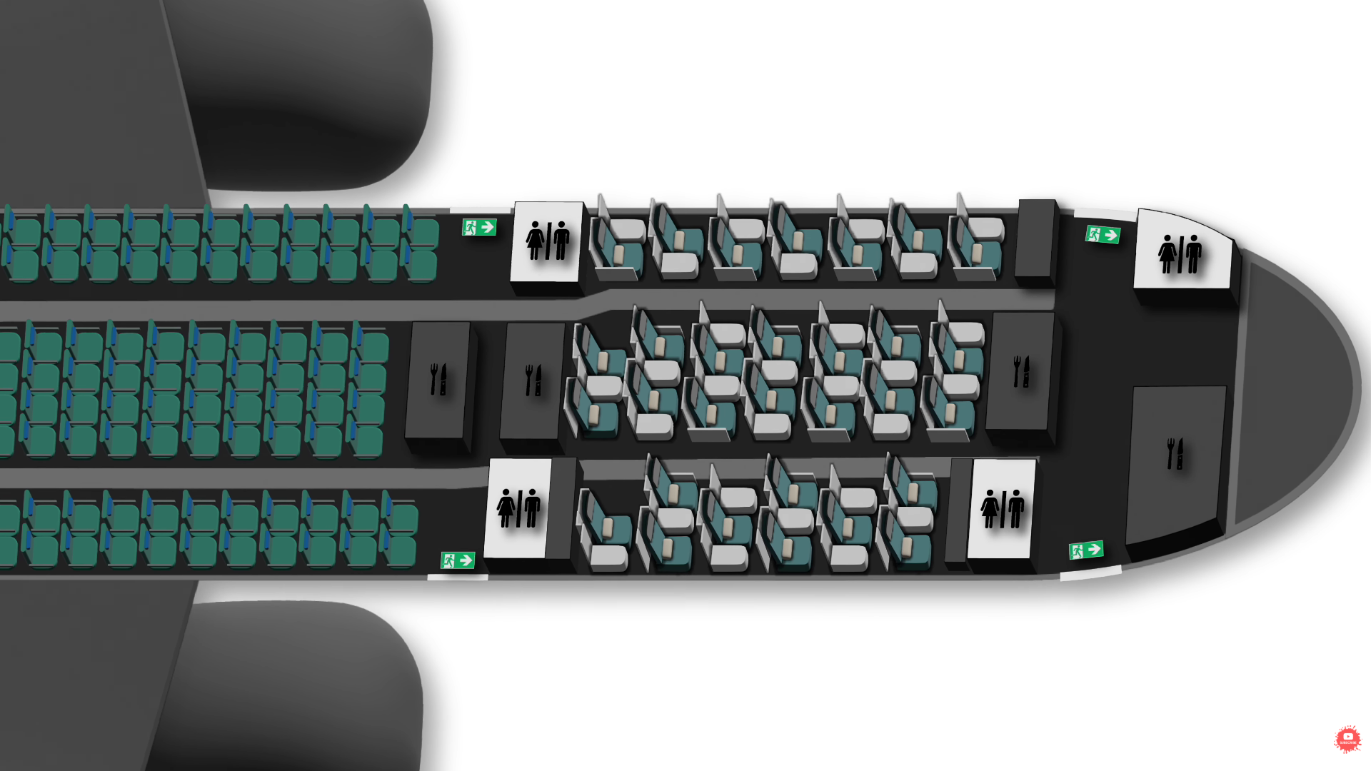 Aer Lingus Lounge  seat configuratio