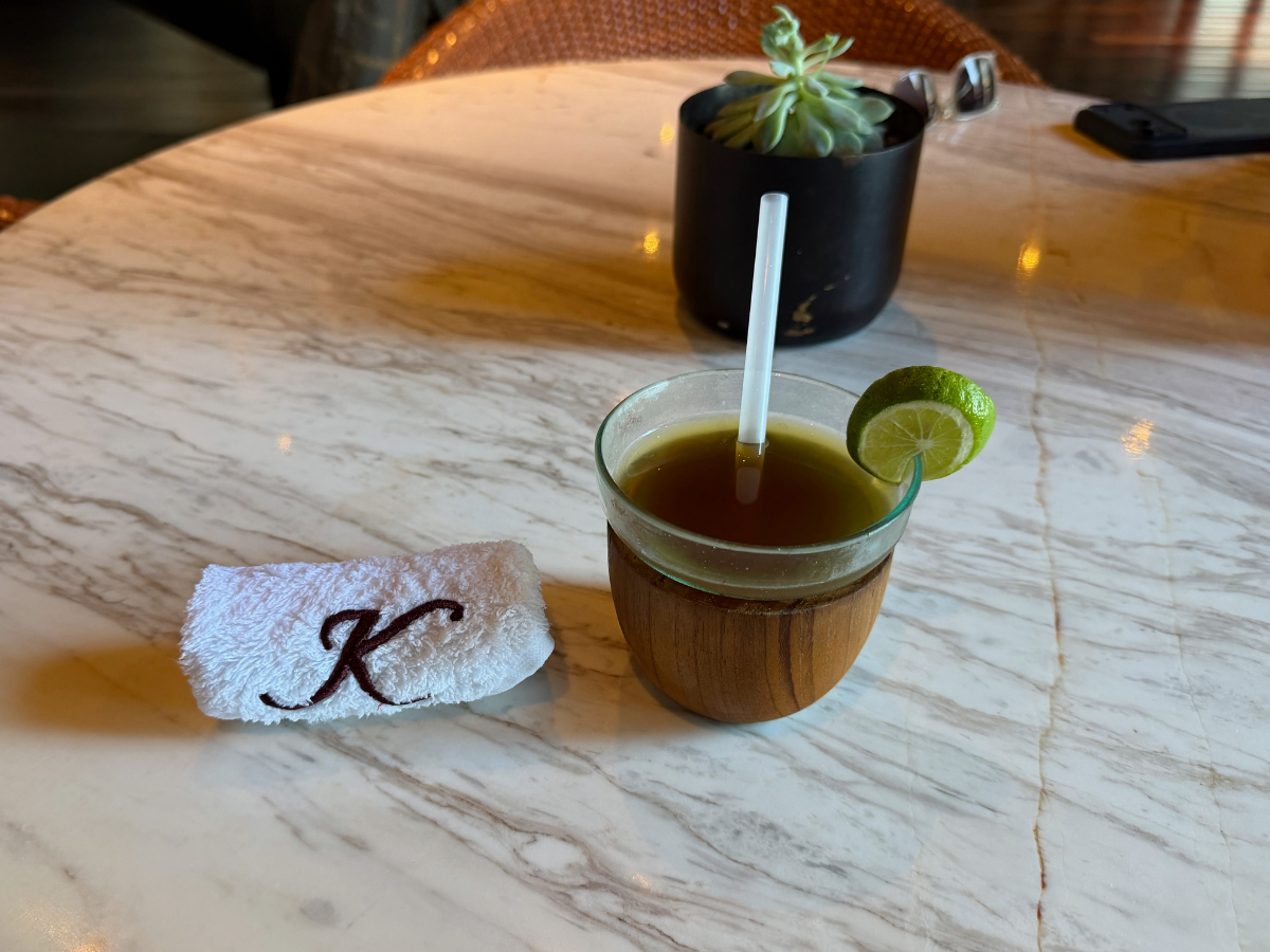 The Apurva Kempinski Bali welcome amenity