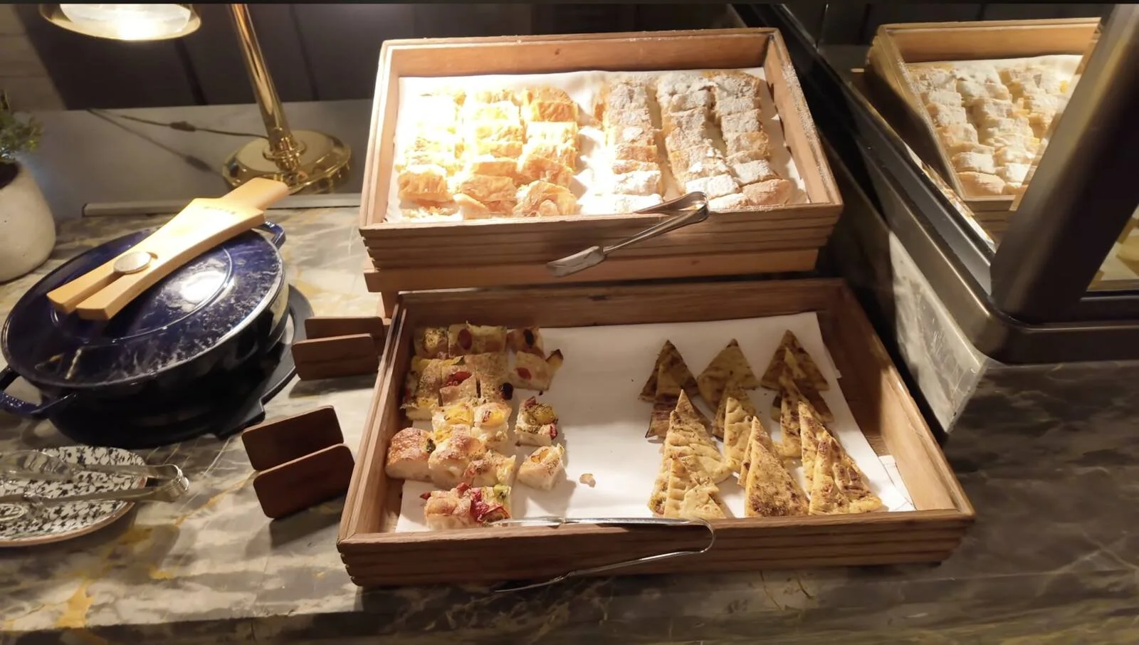 four-seasons-astir-palace-athens-nafsika-breakfast-buffet-greek-pastry-focaccia-pita-warm-station.jpg