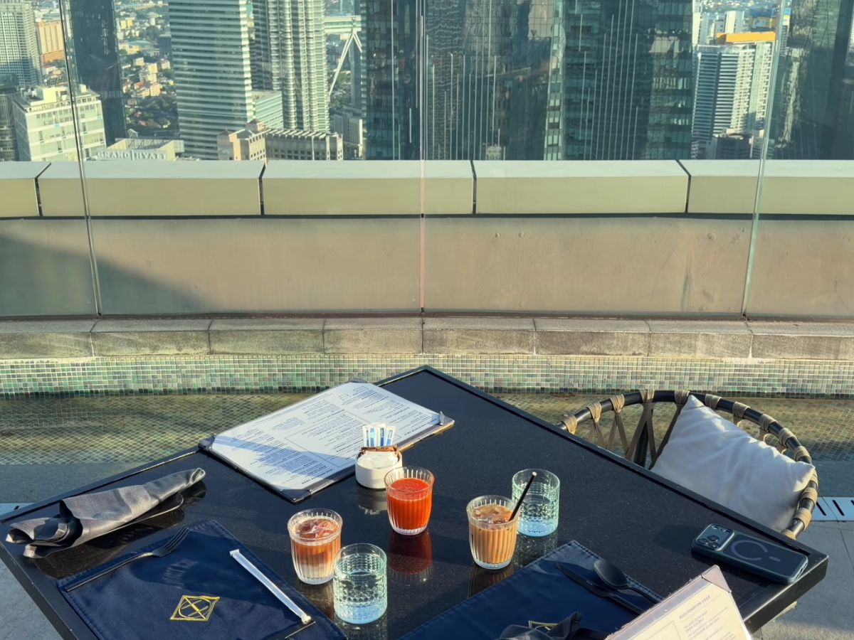 Banyan Tree Kuala Lumpur breakfast