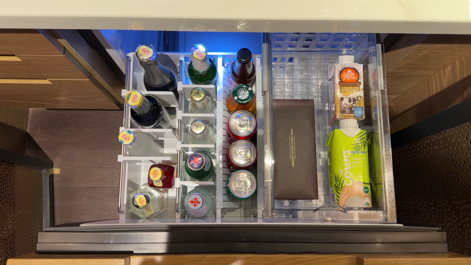 Park Hyatt Kuala Lumpur minibar