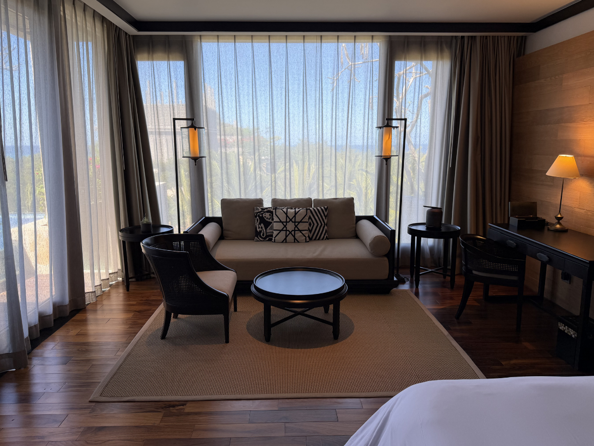 The Apurva Kempinski Bali couch