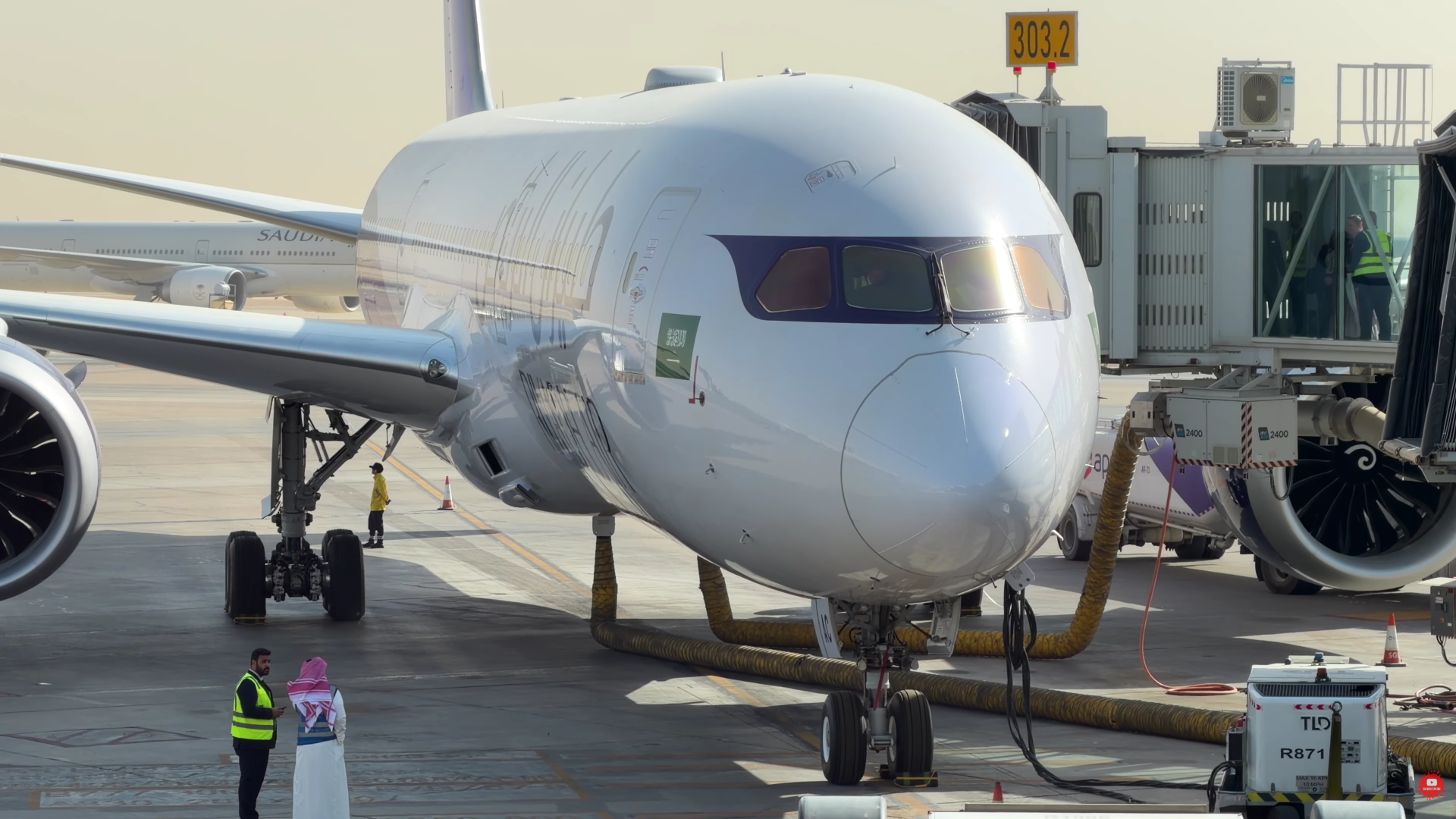 Riyadh Air Boeing 787-9 King Khalid International Airport