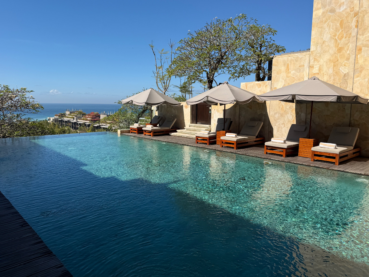 The Apurva Kempinski Bali  private pool view