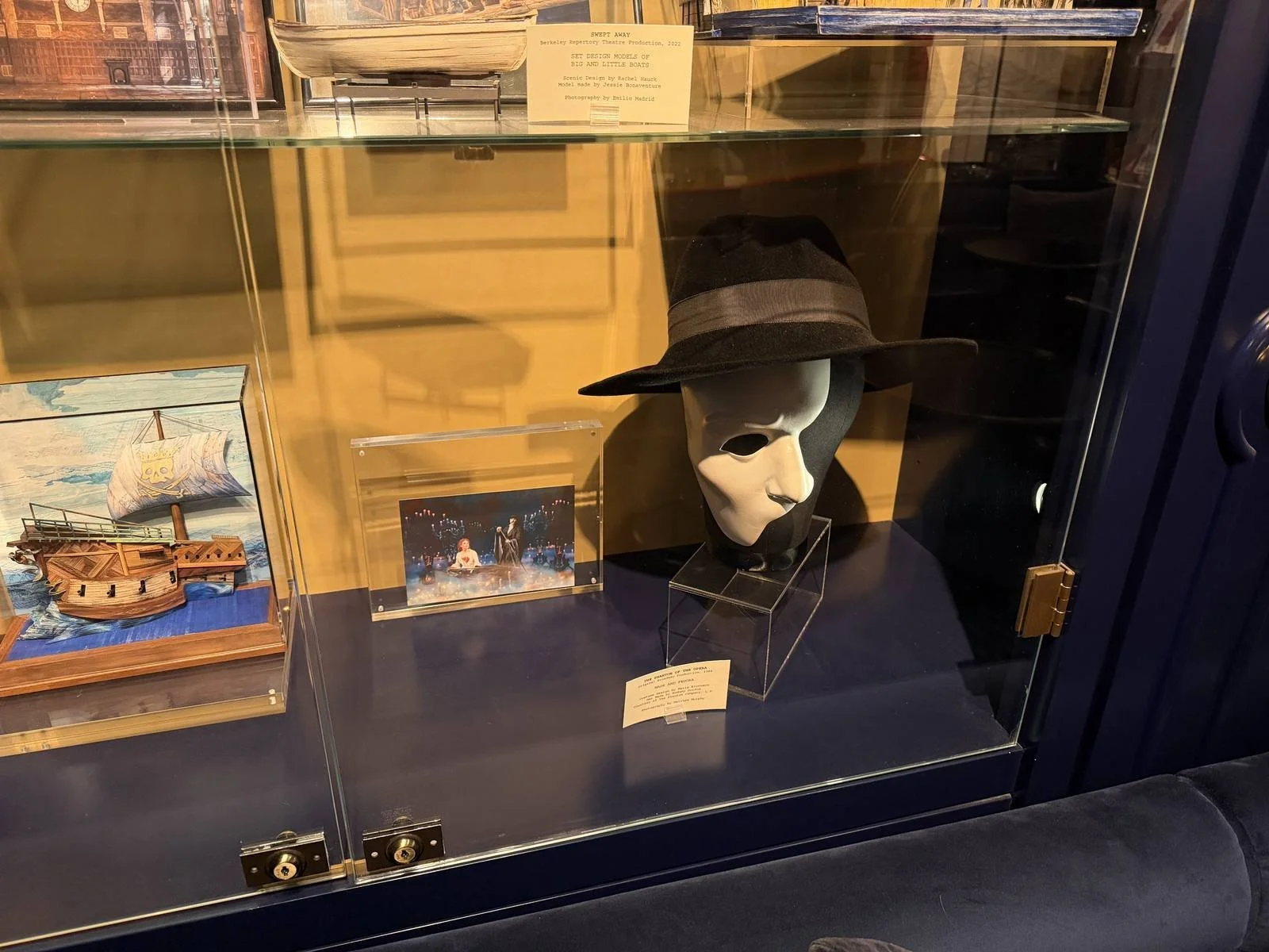 civilian-hotel-new-york-rosevale-kitchen-broadway-memorabilia-phantom-mask
