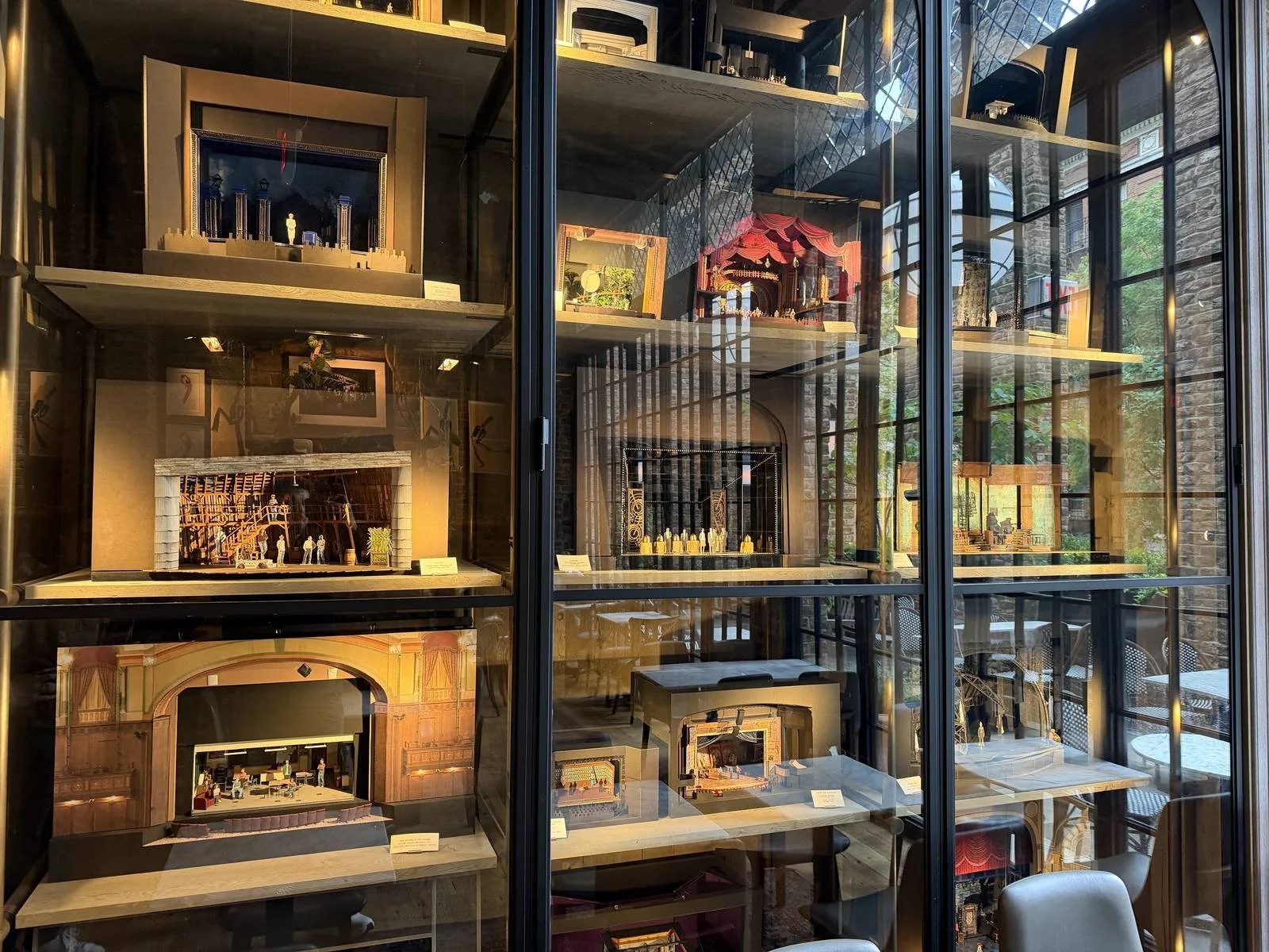 civilian-hotel-new-york-rosevale-kitchen-broadway-memorabilia-display-a