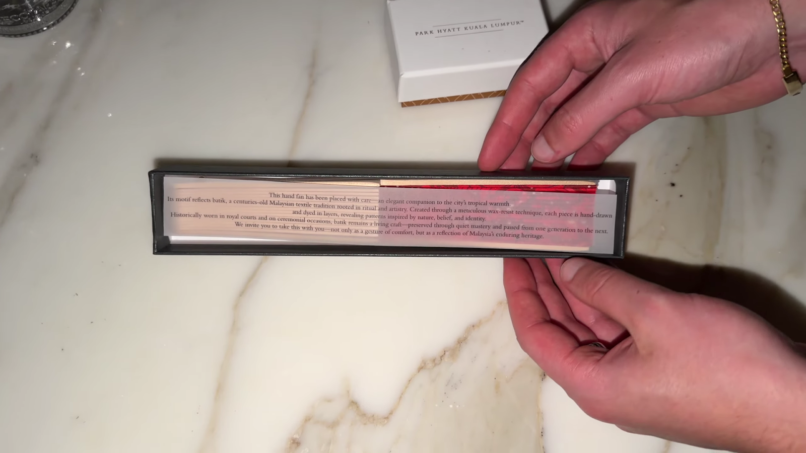 Park Hyatt Kuala Lumpur turndown service
