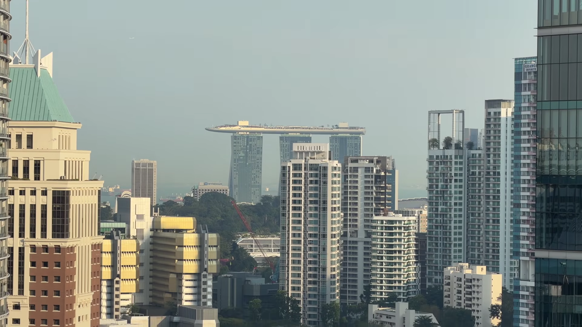 Four Seasons Singapore room 1105 view
