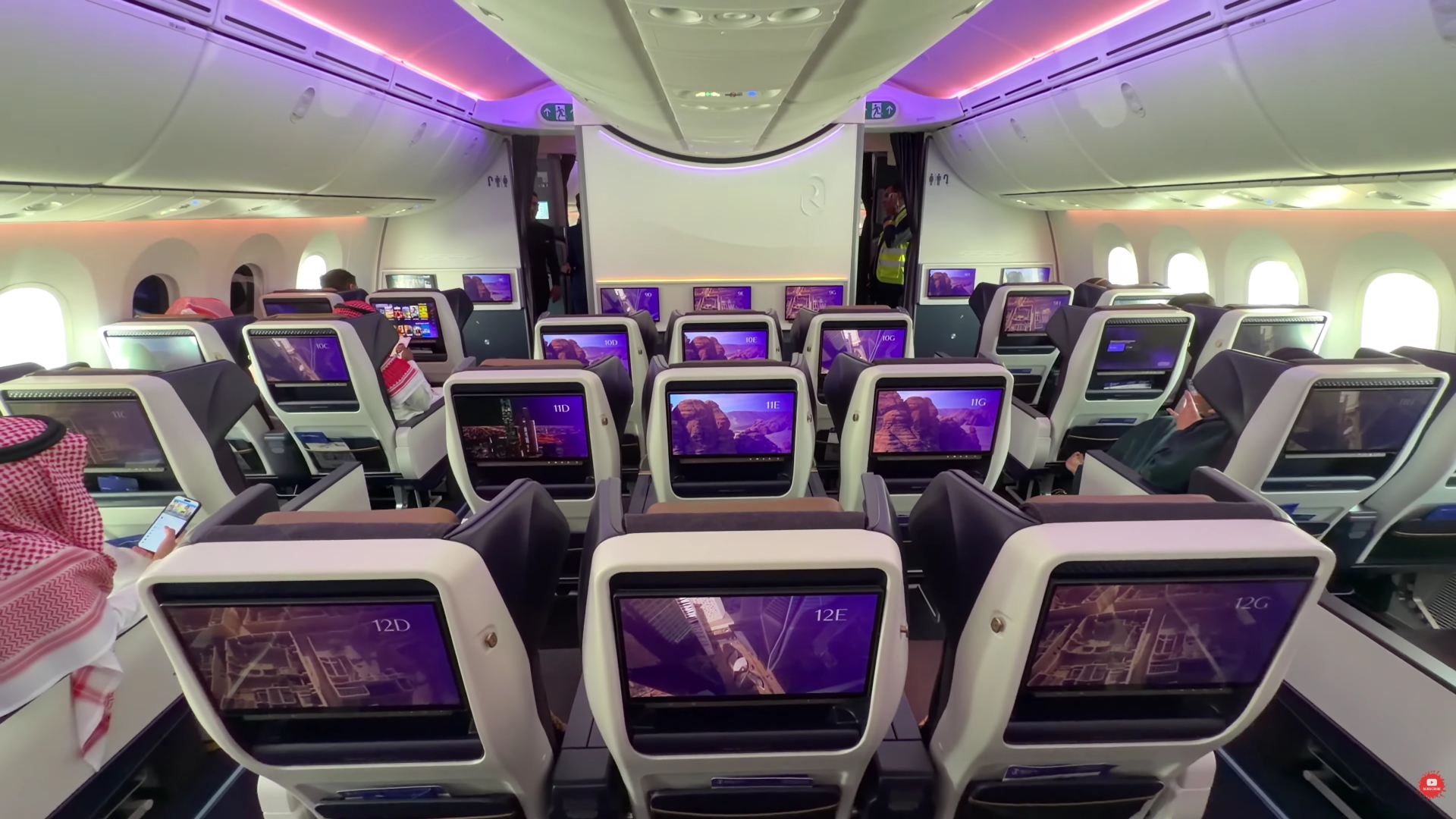 Riyadh Air 787-9 economy cabin