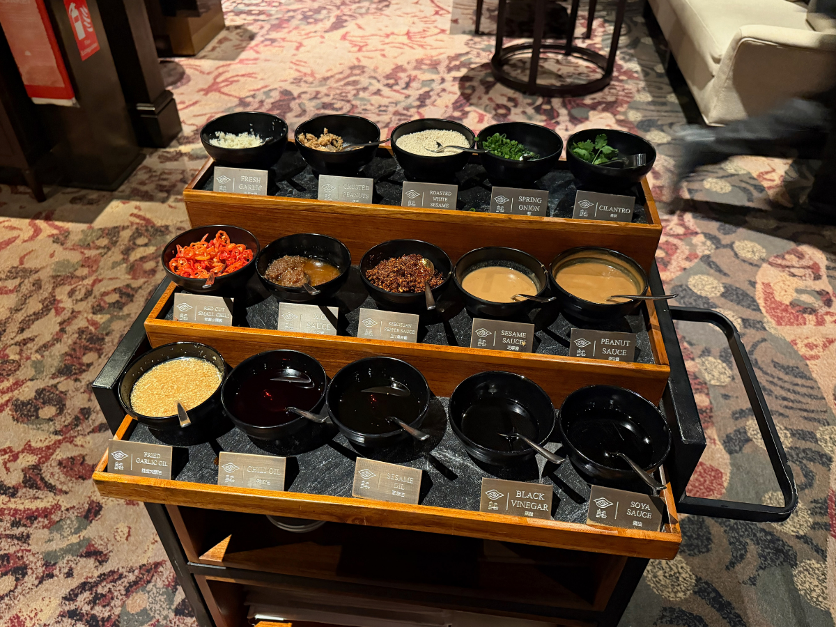The Apurva Kempinski Bali sauces