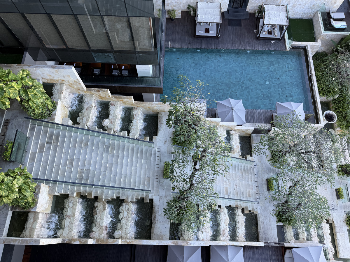 The Apurva Kempinski Bali grand staircase