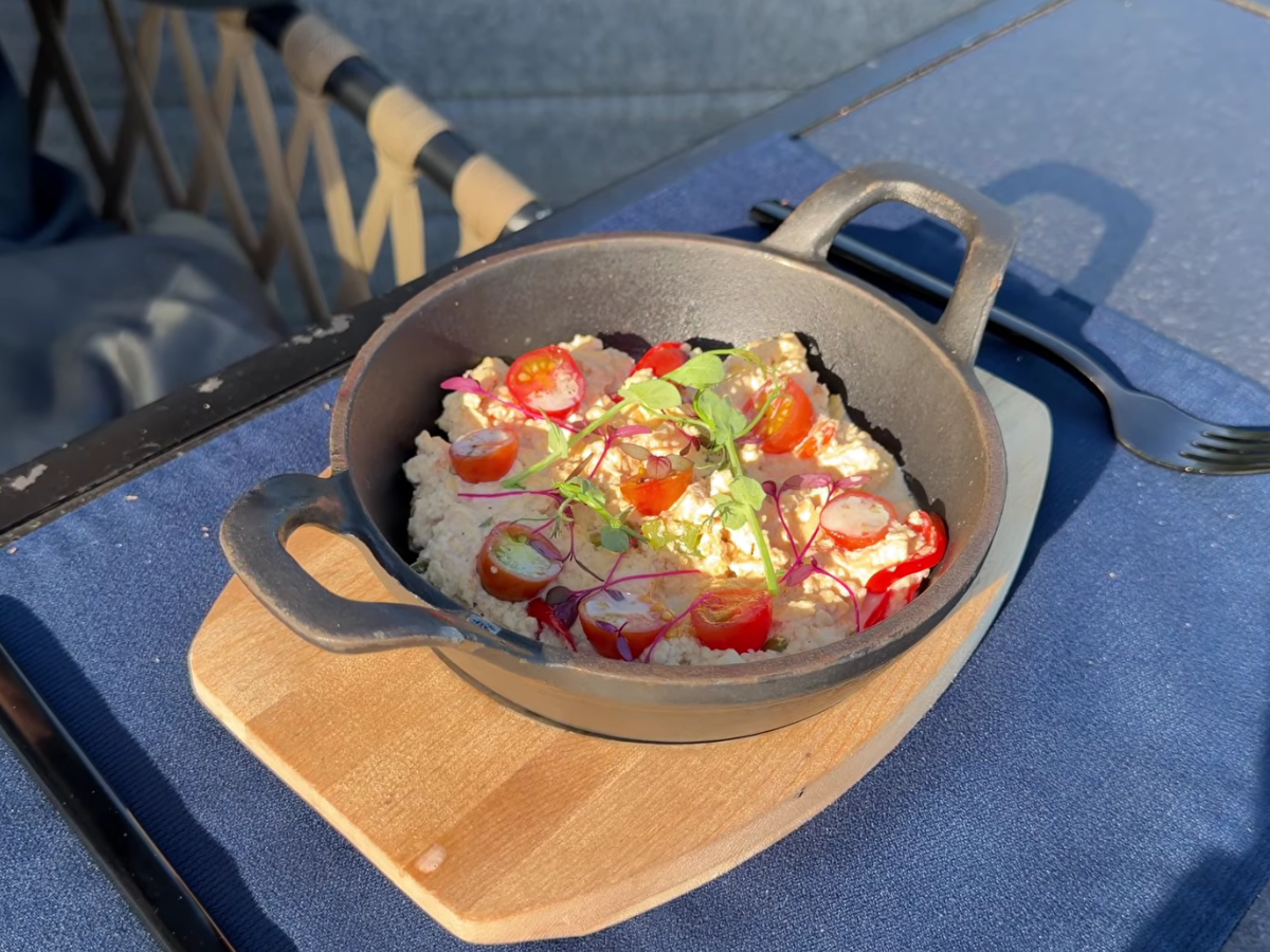 Banyan Tree Kuala Lumpur crown jewel tofu scramble