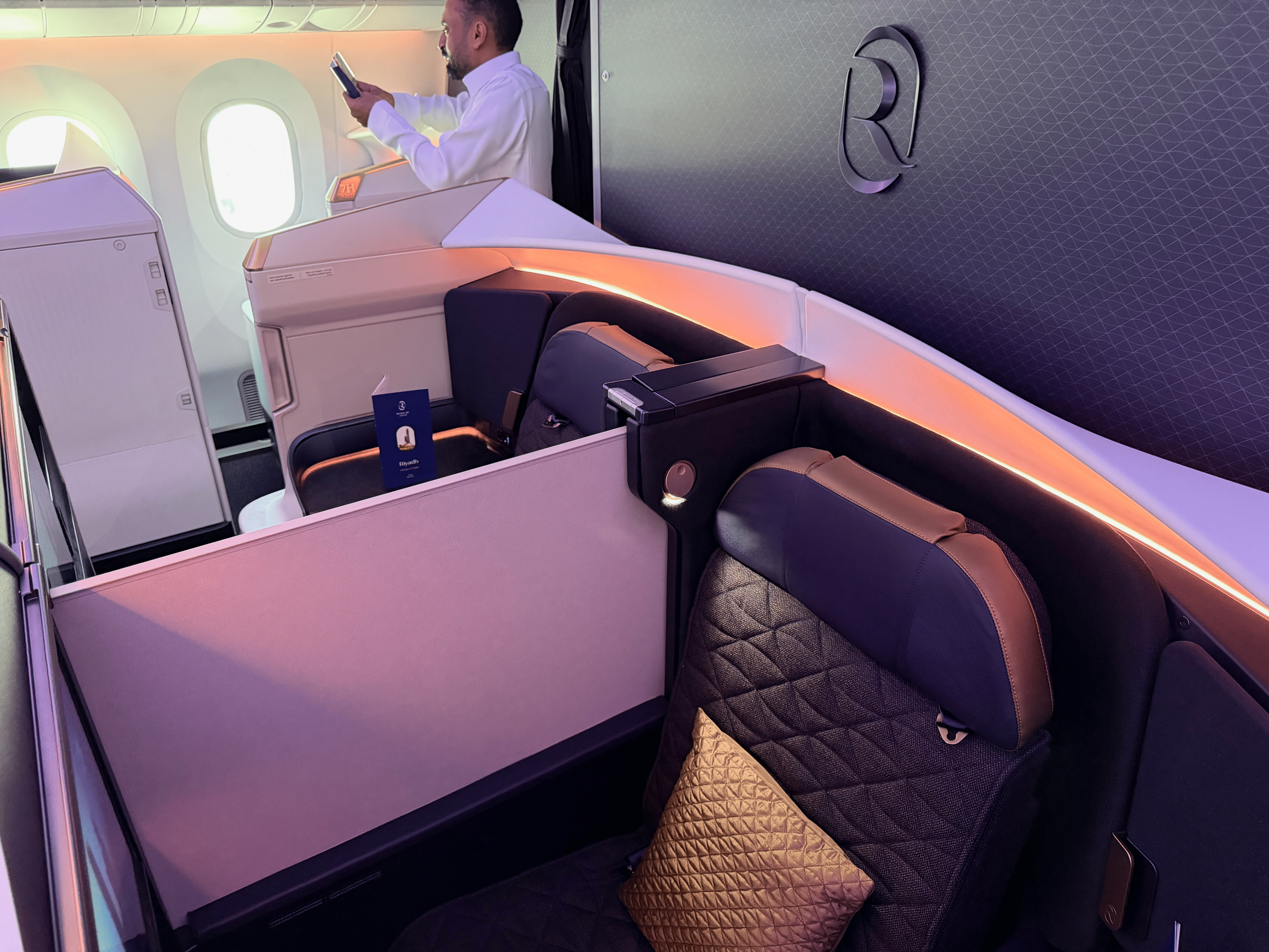 Riyadh Air 787-9 business class seat