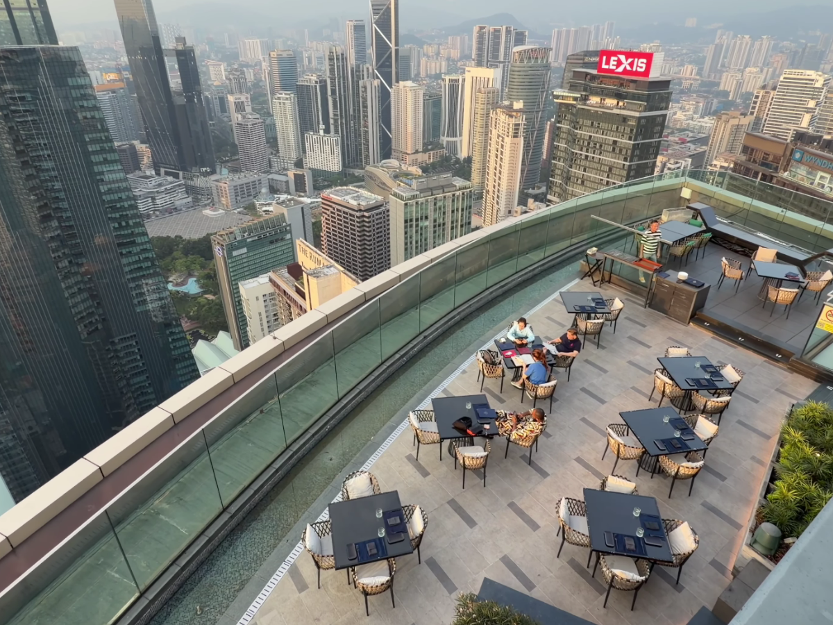 Banyan Tree Kuala Lumpur Vertigo rooftop