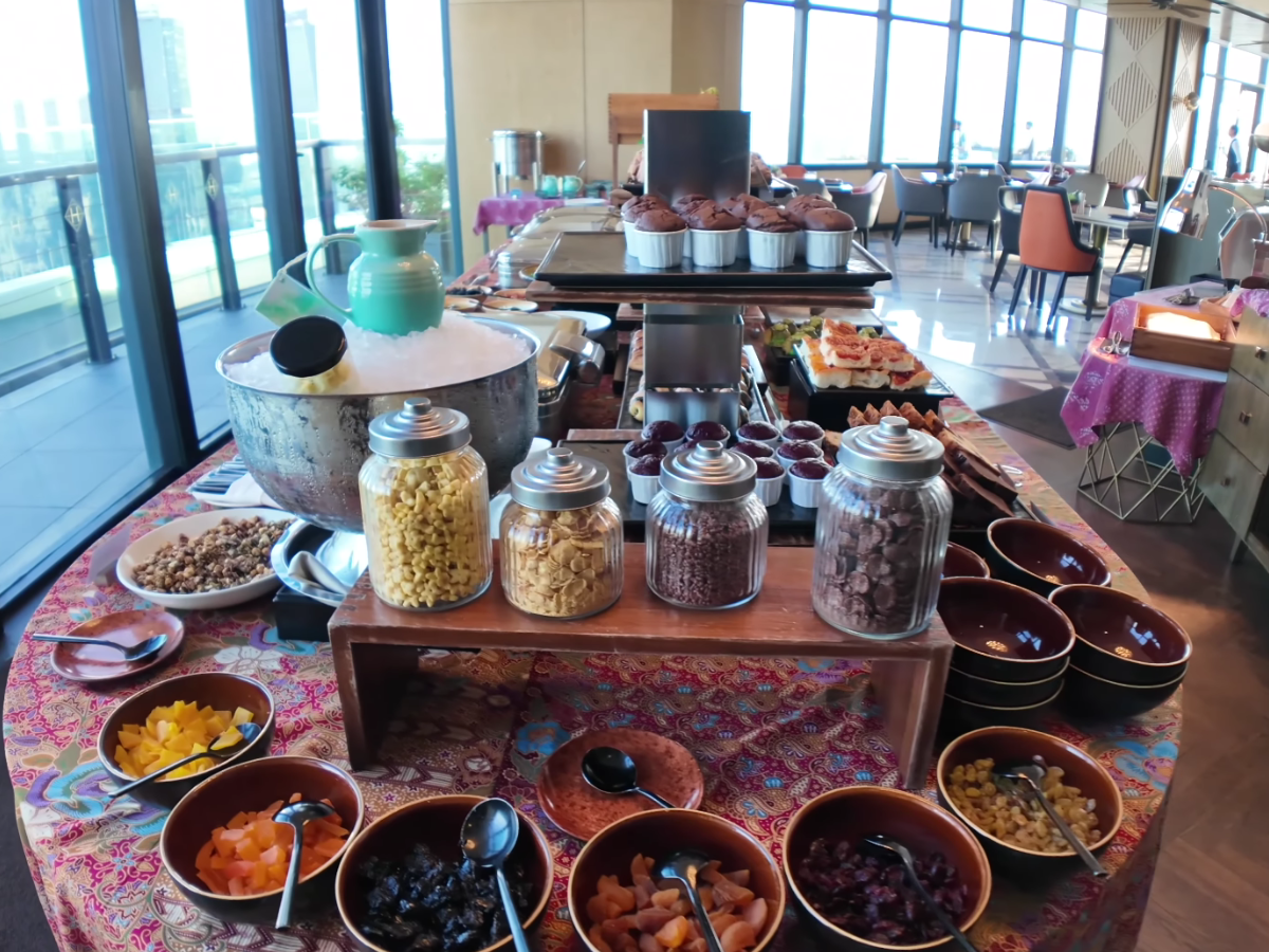 Banyan Tree Kuala Lumpur breakfast