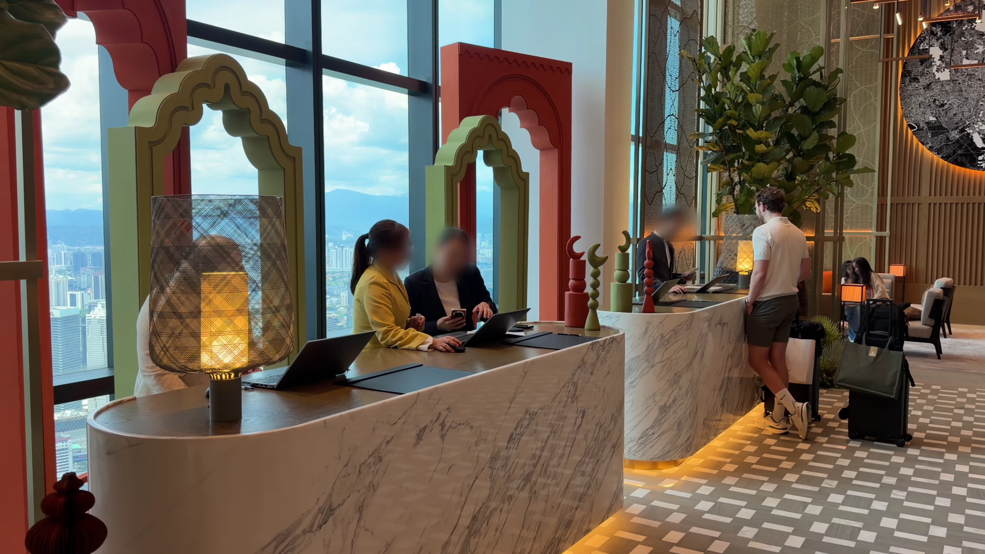Park Hyatt Kuala Lumpur check in lobby