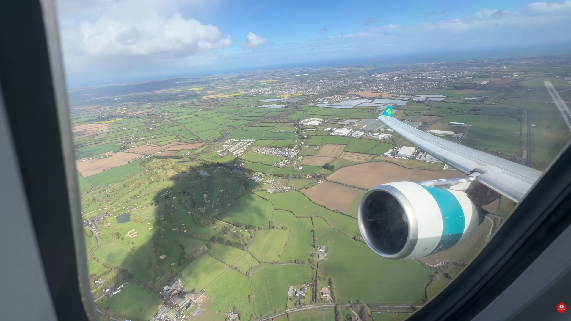 Aer Lingus A330-300 takeoff Dublin Airport