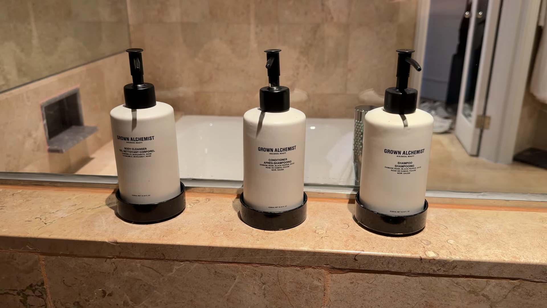 Four Seasons Singapore toiletries