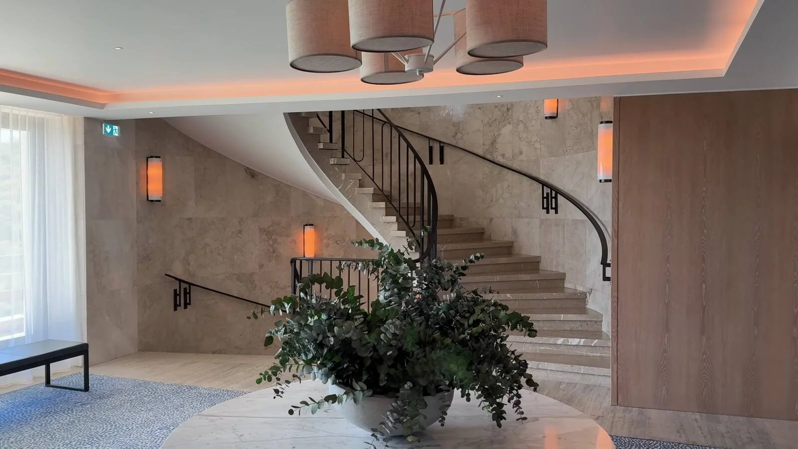 four-seasons-astir-palace-athens-lobby-staircase-marble-eucalyptus