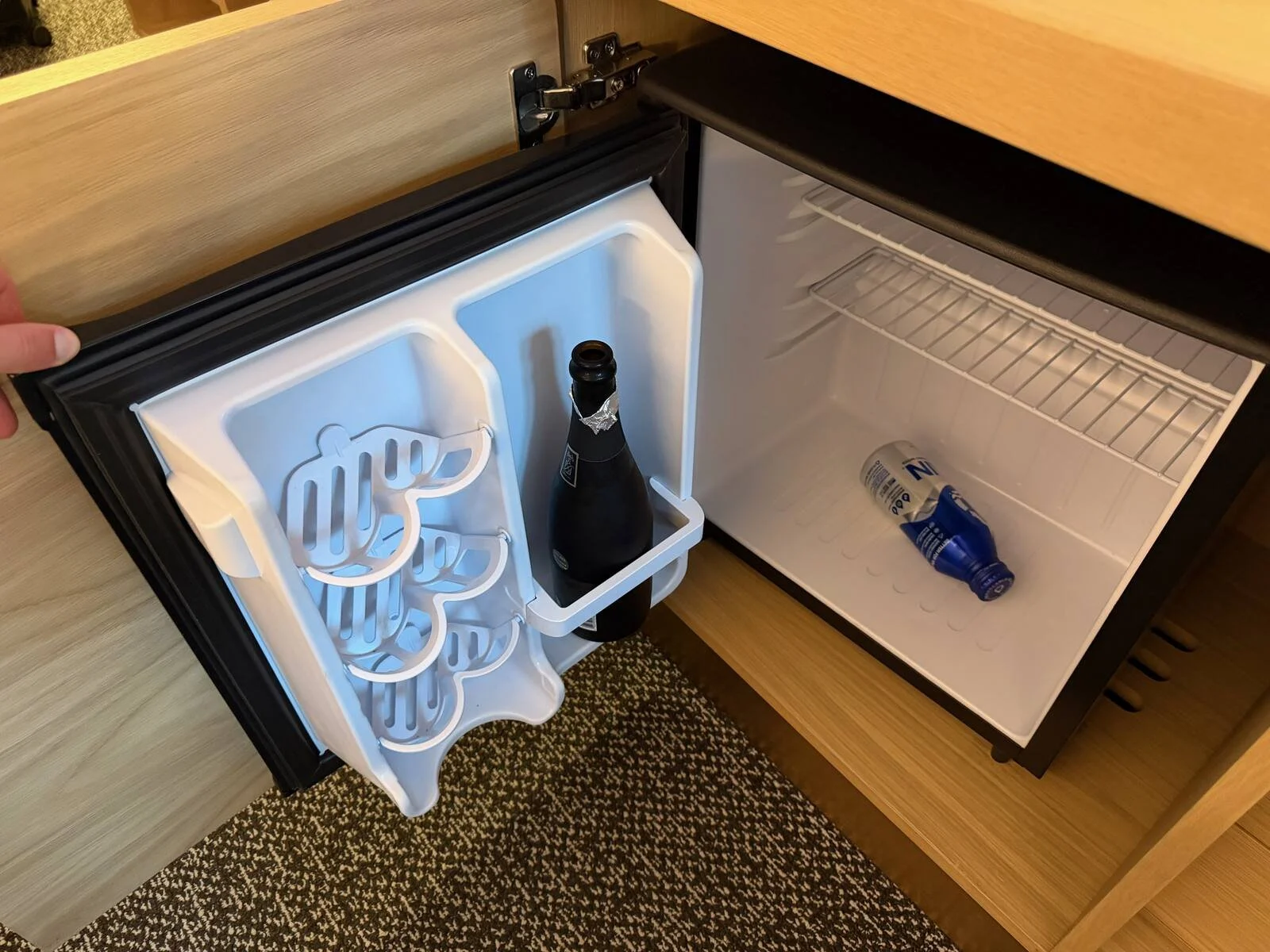 kimpton-theta-new-york-corner-king-room-minibar-fridge-contents