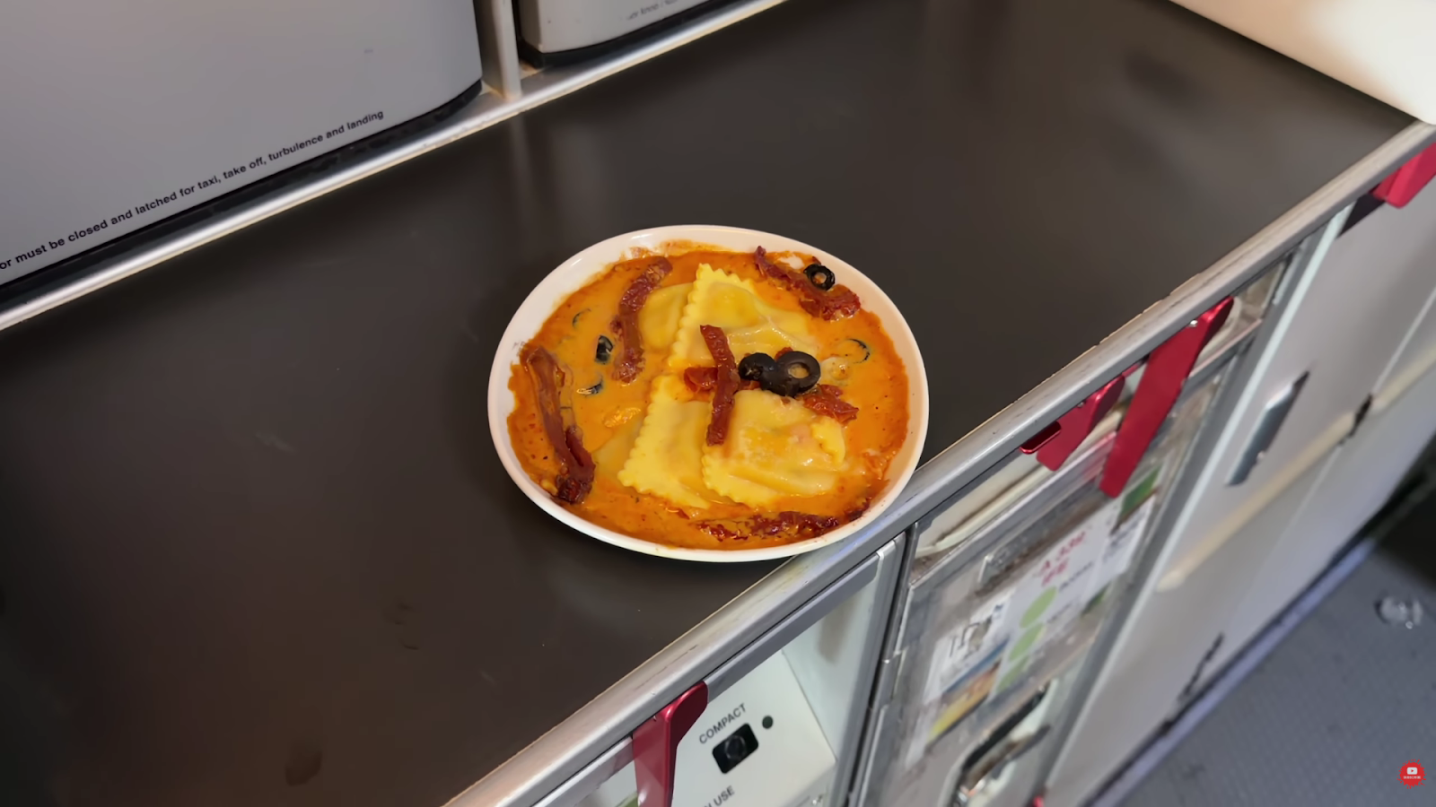 TAP Portugal A330-900 business class starter meal