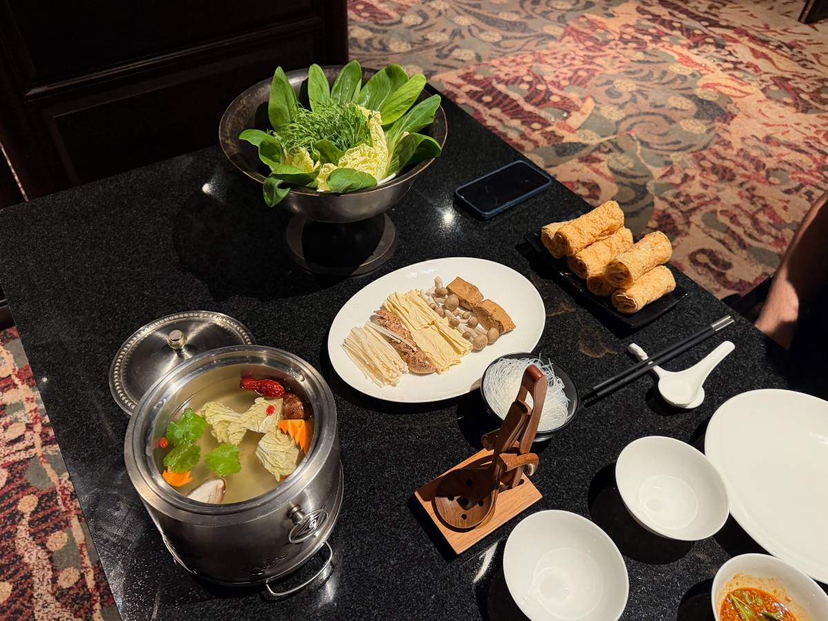 The Apurva Kempinski Bali dinner hotpot