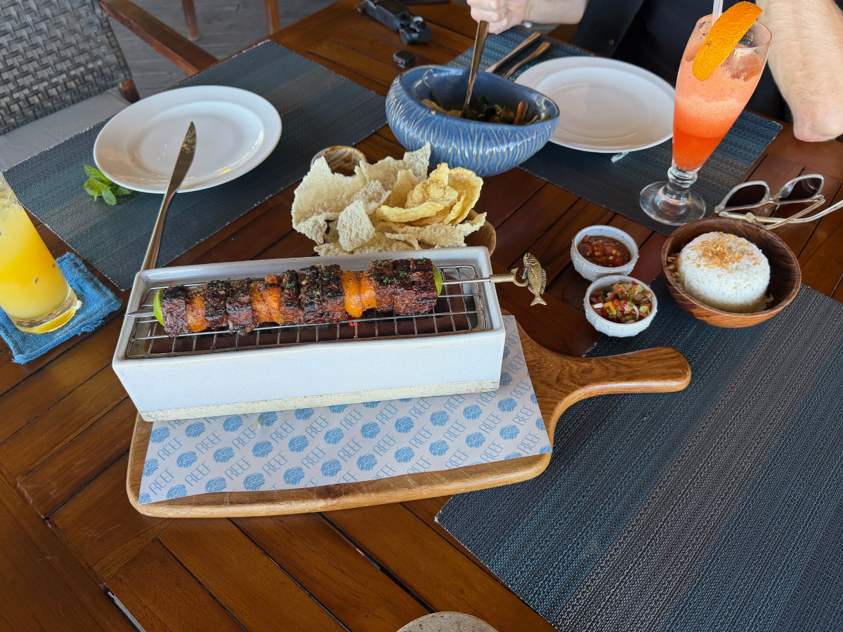 The Apurva Kempinski Bali lunch meal