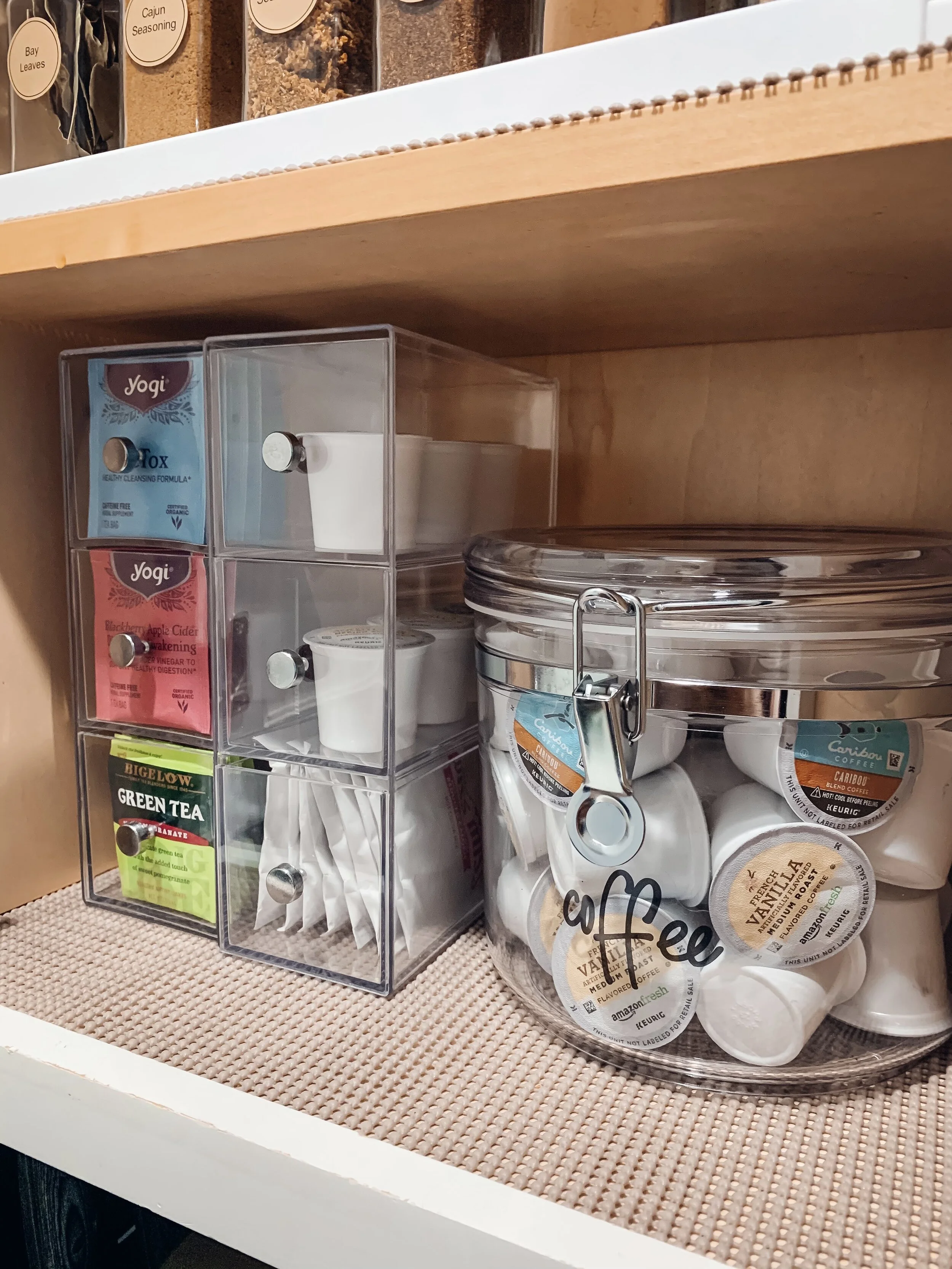mDesign Plastic Pantry Organizer