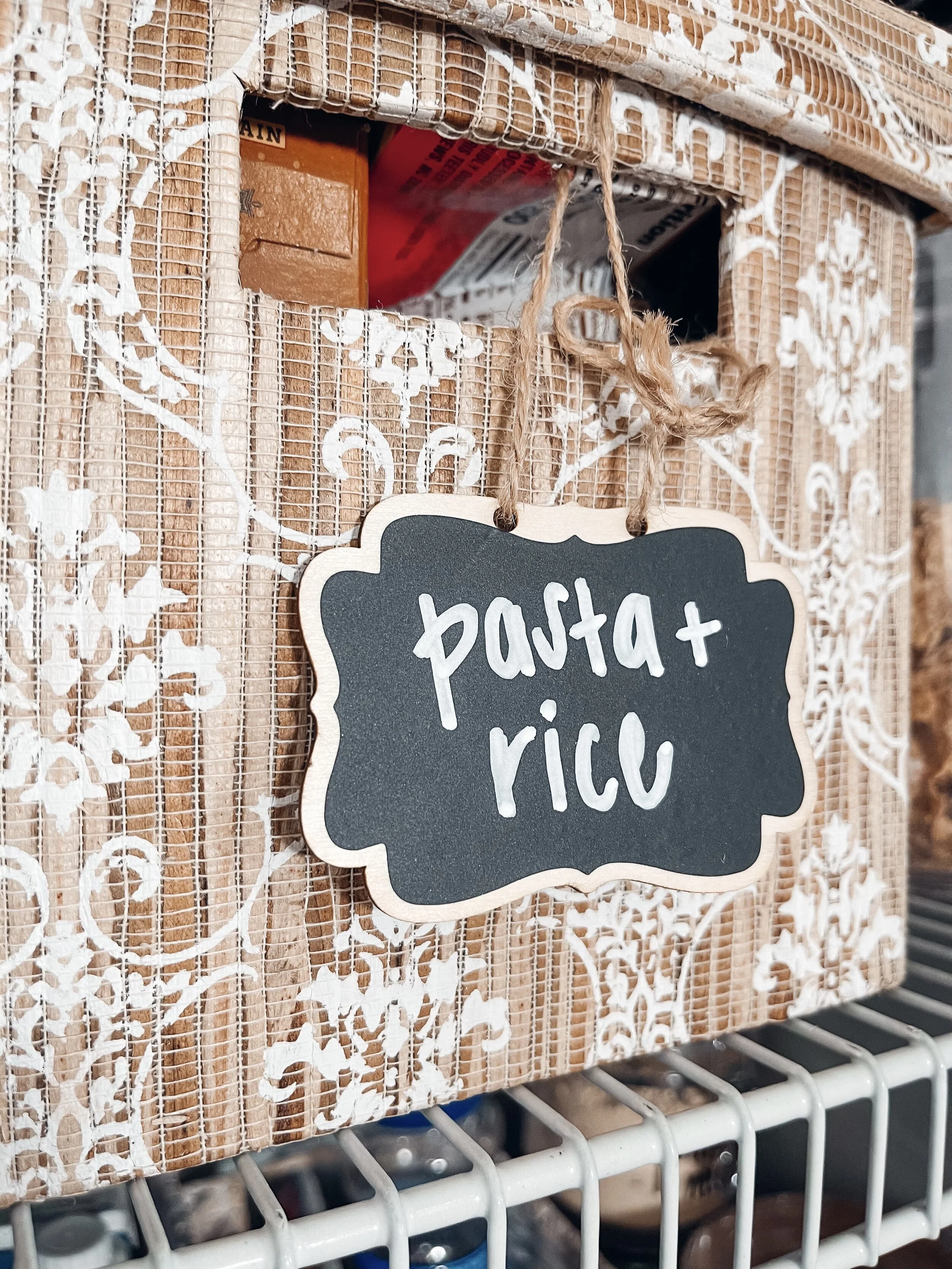 Hanging Wooden Chalkboard Tags