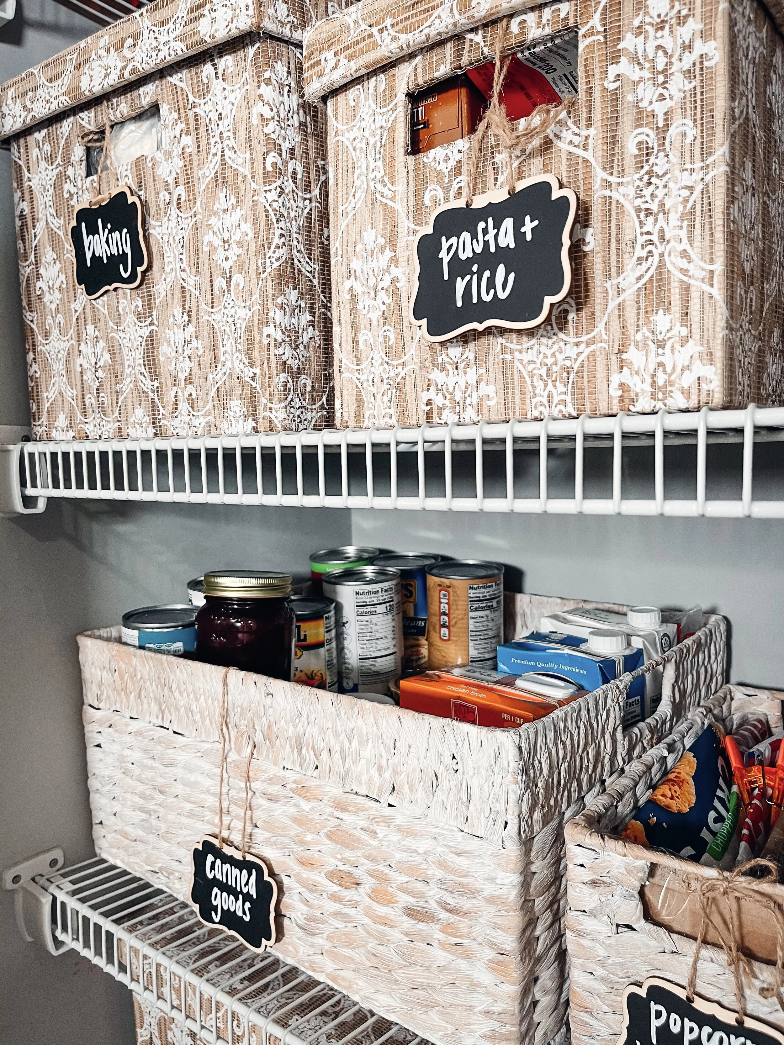 Baskets and Containers from HomeGoods