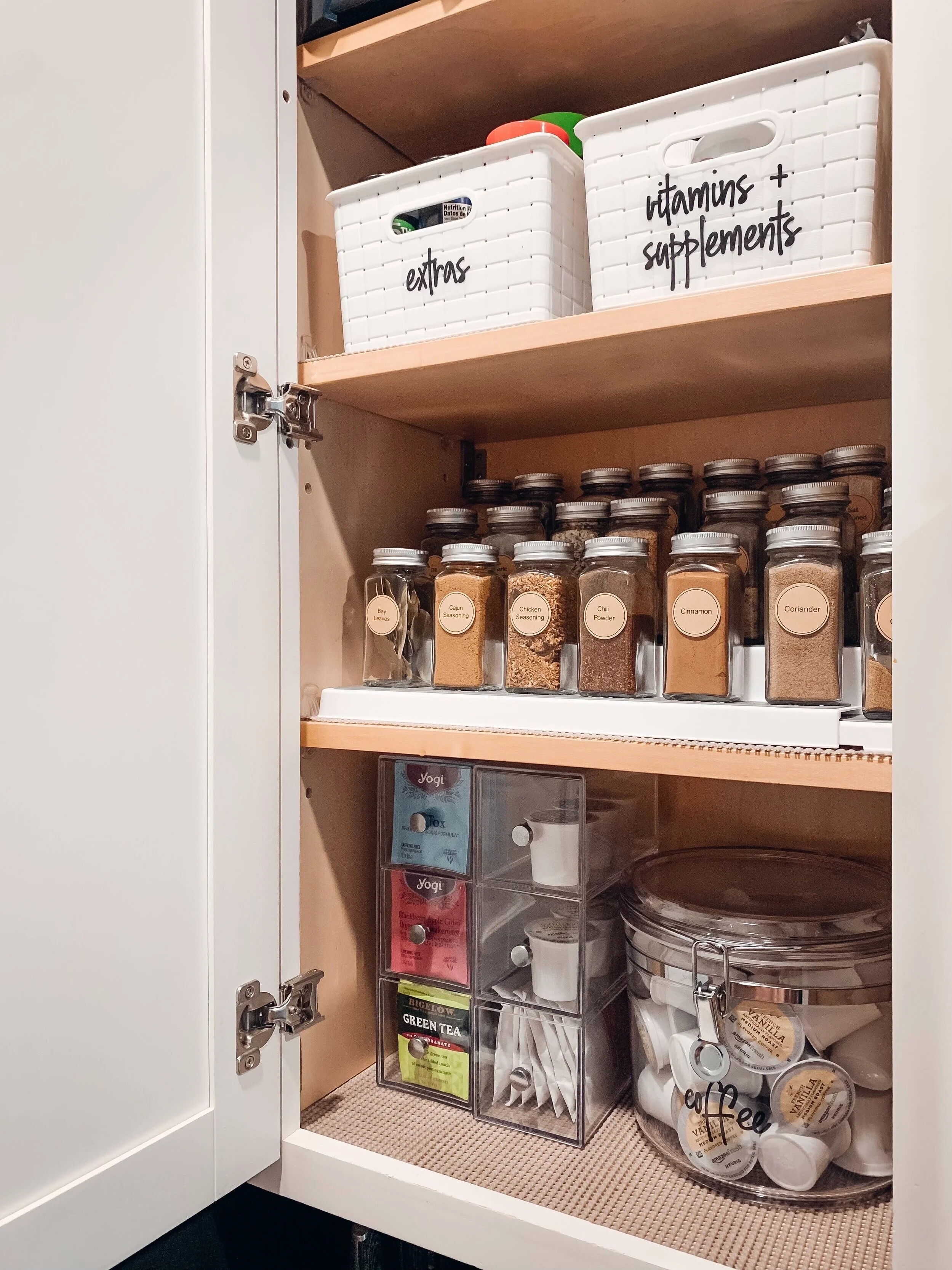 BINO White Woven Storage Basket