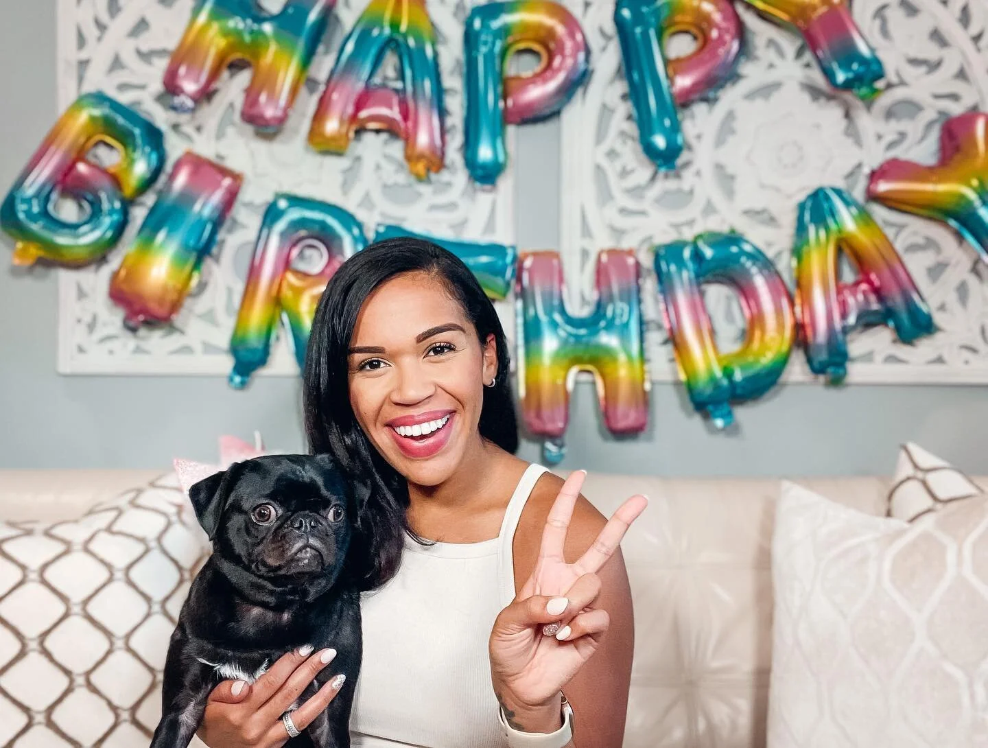 Celebrating a GROOVY 2nd birthday for my WILD child, Piper! ☮️🎉

Terrible twos&hellip; we come in peace (please). This sweet girl has been the best addition to our little fam. As wild and crazy as she can get, she always greets you with endless kiss