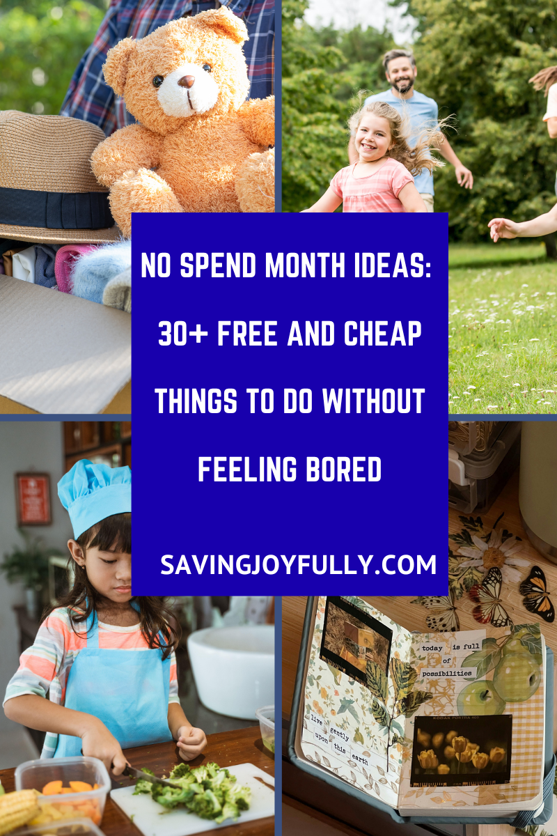 No Spend Month Ideas: 30+ Free and Cheap Things to Do Without Feeling Bored
