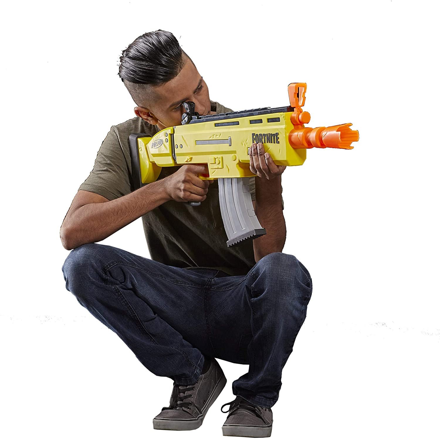 Brinquedo NERF Fortnite AR-L Elite Dart Blaster oficiais Elite nerf  fortinite automática - Artigos infantis - Recanto dos Dourados, Campinas  1254119162