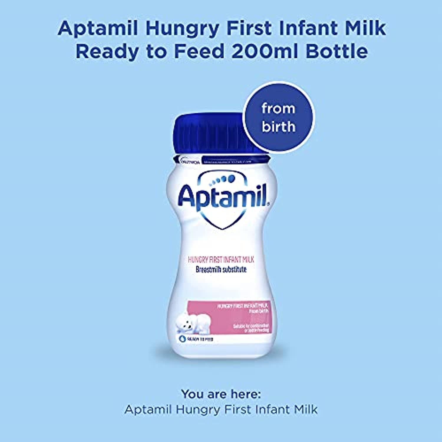 🇬🇧Brand New Aptamil 3 Toddler Baby Milk, Ready to Drink Liquid Formula, 1-3  Years, 200ml — In Stock Buy Now Next Day Delivery* Apple Pay UK  SantSolutions