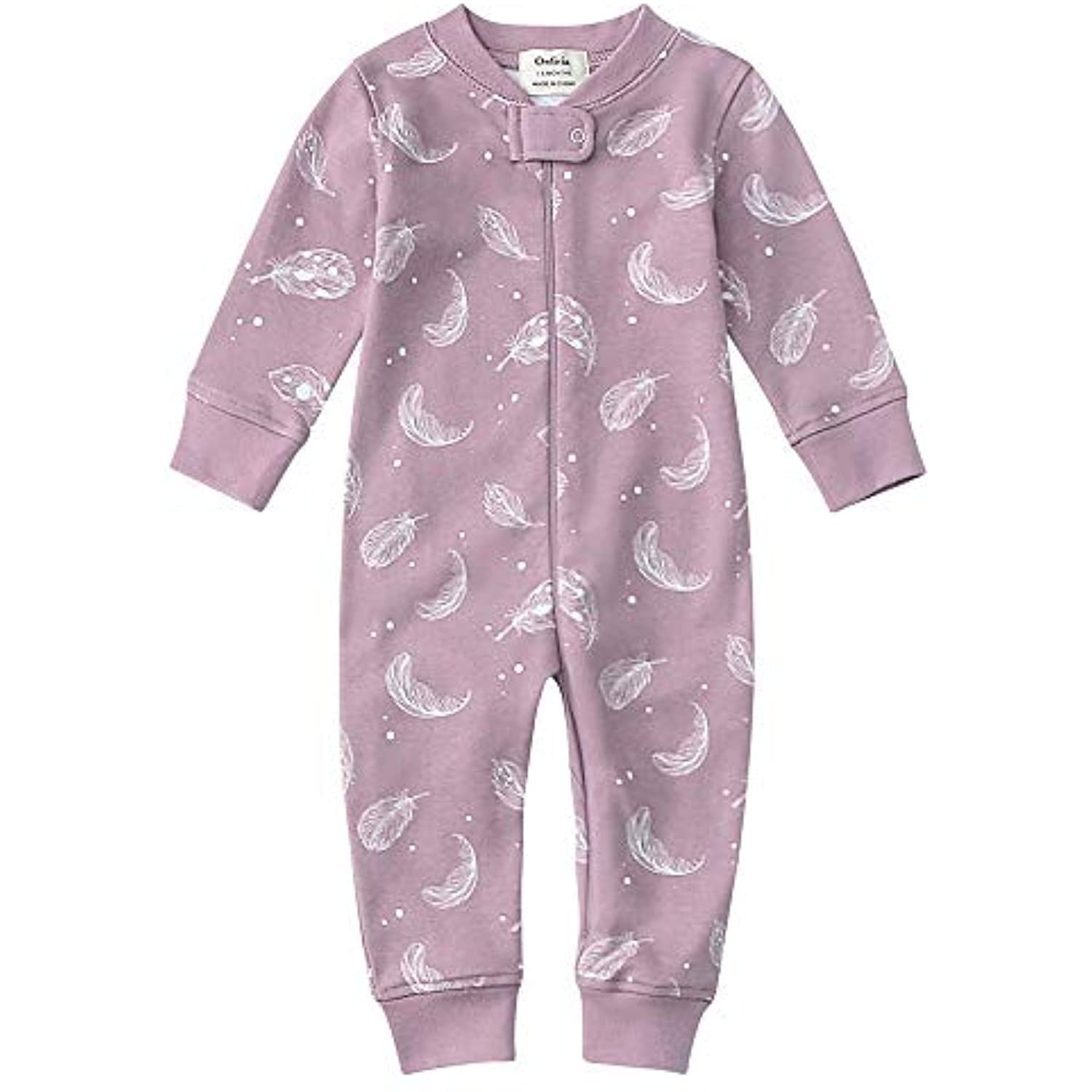 Owlivia Organic Newborn Baby Boy Girl Footed Pajama Gift Set