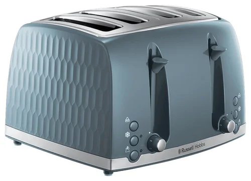 Russell Hobbs 26073 Honeycomb 4 Slice Toaster - Grey