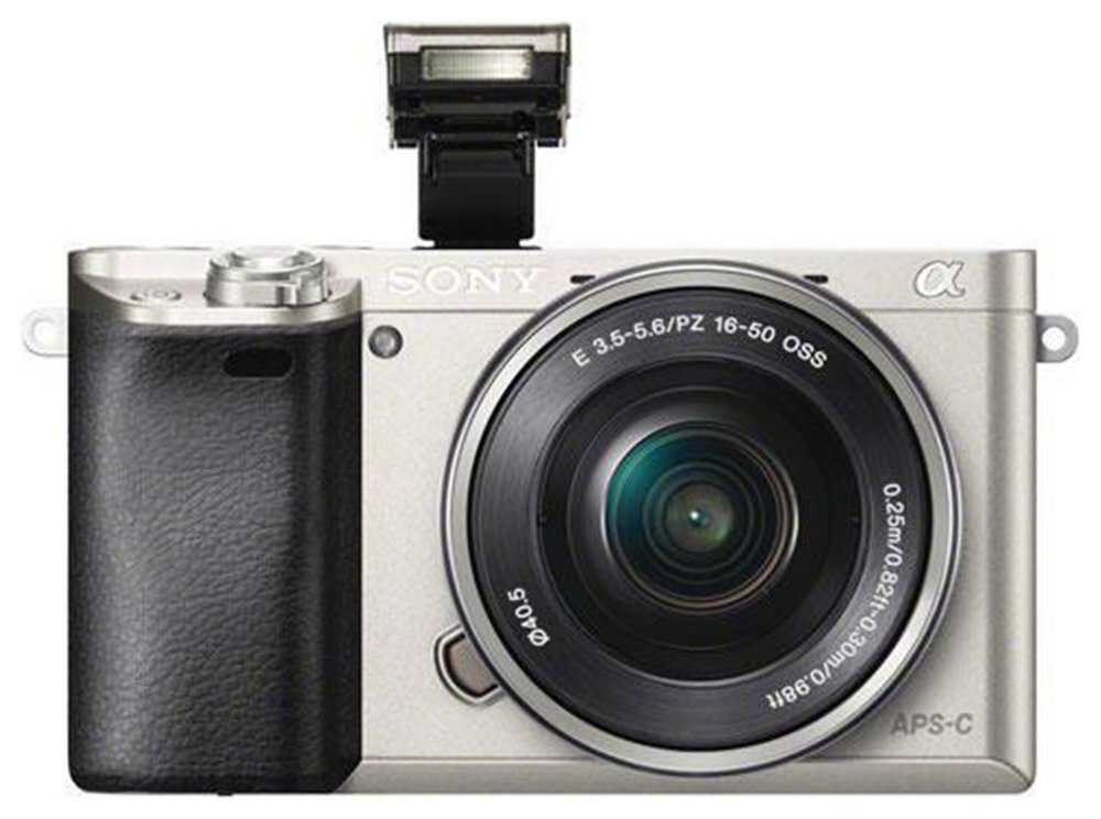 Sony A6000 Mirrorless Camera With 16-50Mm Lens Silver