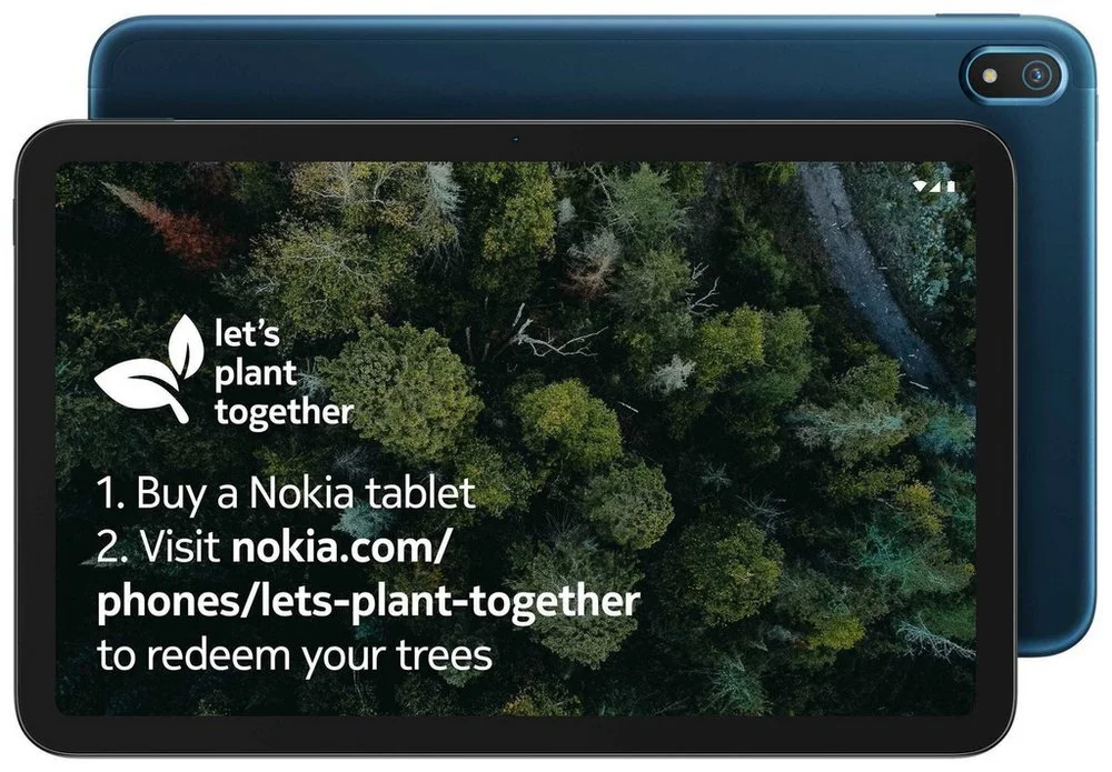 Nokia T20 10.4 Inch 64GB Wi-Fi 4G Tablet - Blue