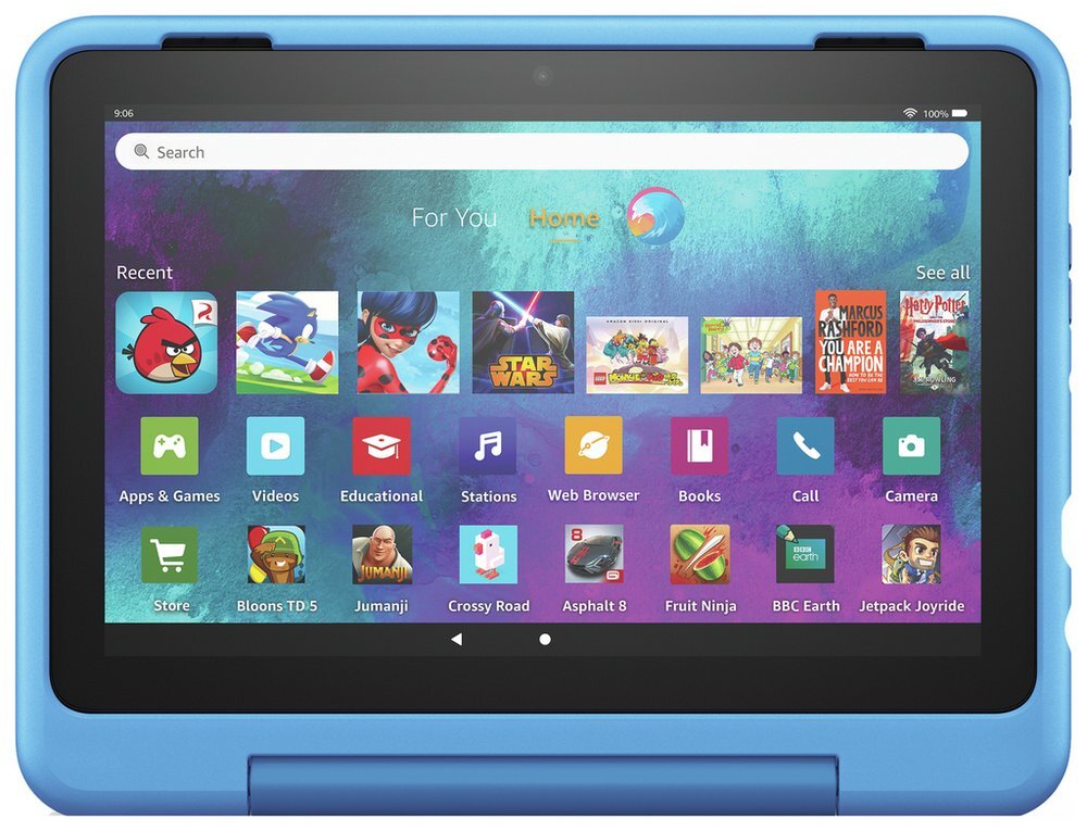 Amazon Fire HD 8 Kids Pro Tablet for 6-12, 8in 32GB - Blue