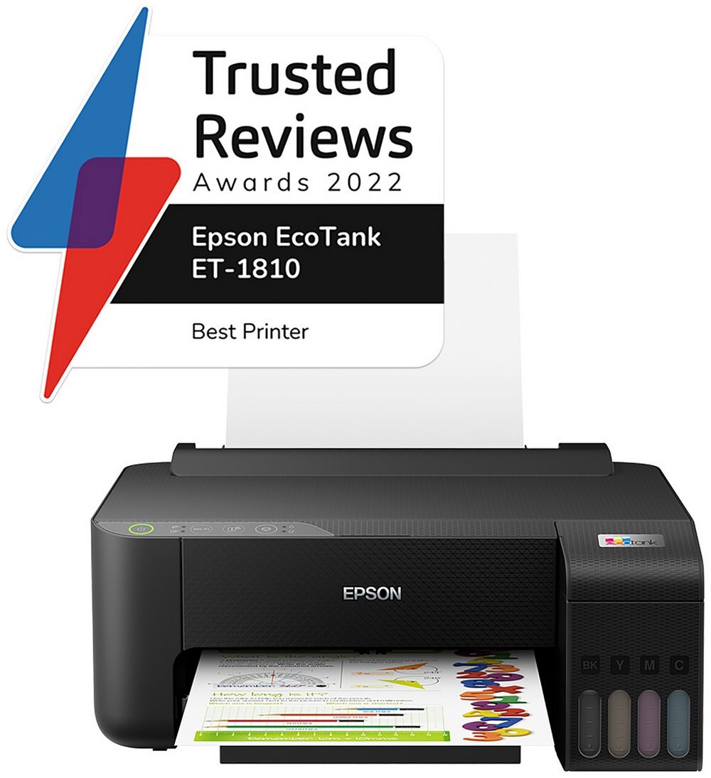 Epson EcoTank ET-1810 Wireless Inkjet Printer