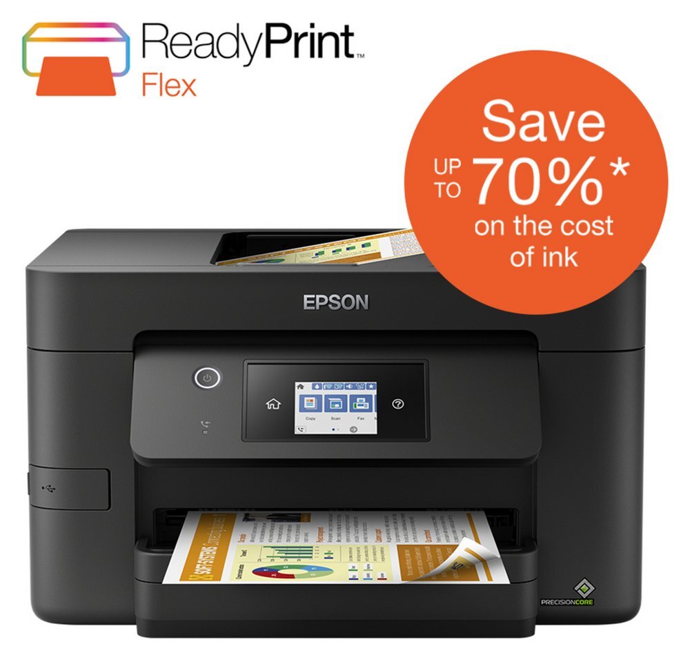 Epson WorkForce Pro WF-3820DWF Wireless Inkjet Printer