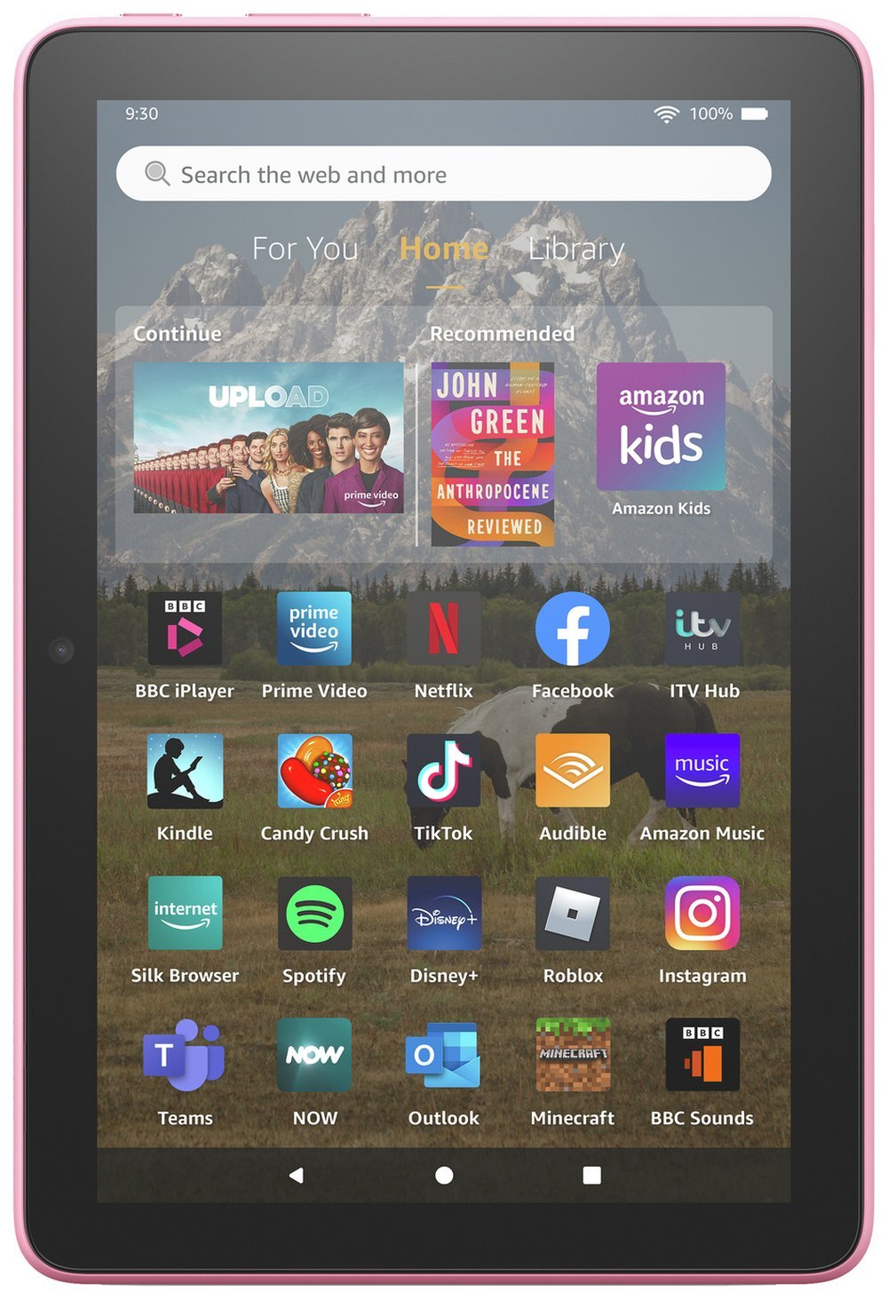 Amazon Fire HD 8 8 Inch 32GB Wi-Fi Tablet - Pink