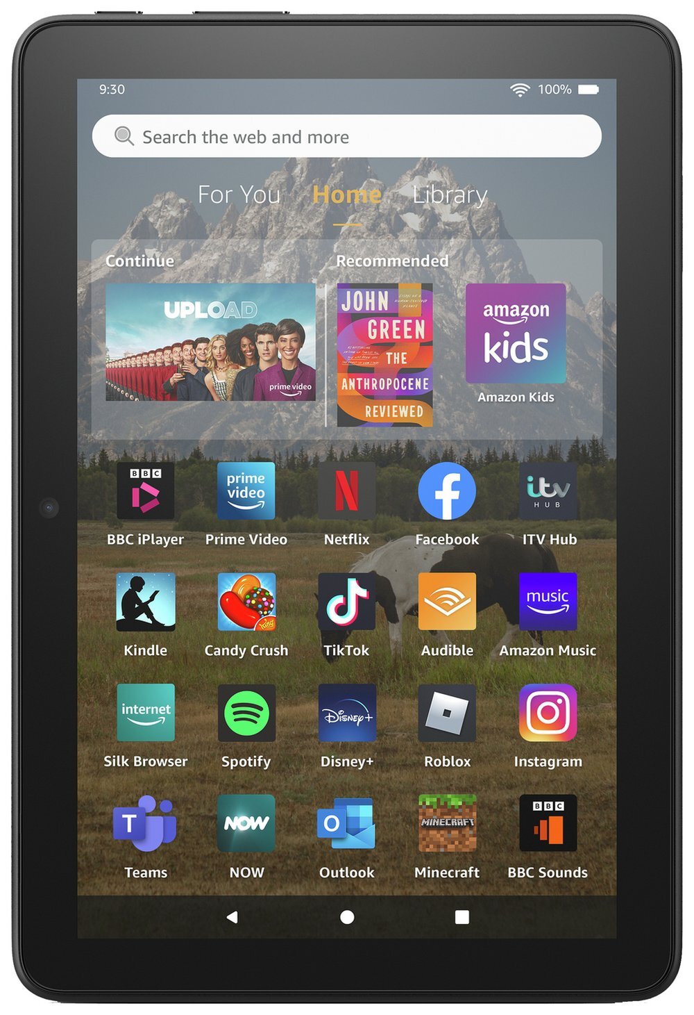 Amazon Fire HD 8 8 Inch 32GB Wi-Fi Tablet - Black