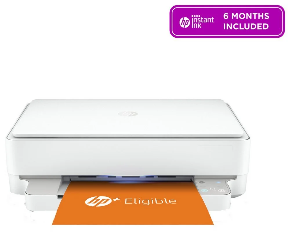 HP Plus Envy 6022e Inkjet Printer & 6 Months Instant Ink