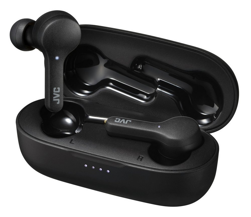 JVC Gumy In-Ear True Wireless Earbuds - Black