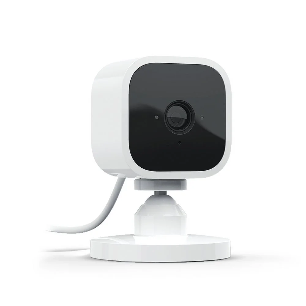 Blink Mini Compact Indoor Plug-In HD Smart Security Camera
