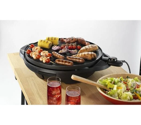 GEORGE FOREMAN 22460 Indoor & Outdoor BBQ - Graphite Grey