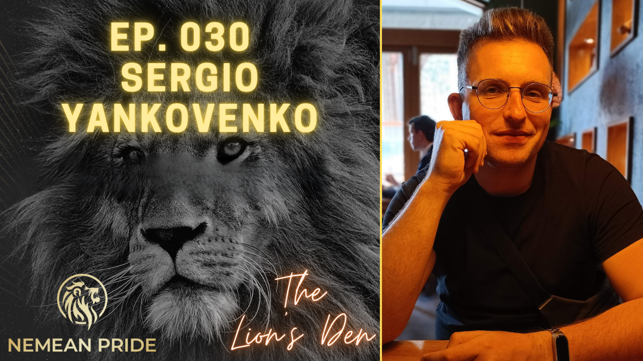 Ep. 030- Sergio Yankovenko- Mastering the Perfect Pitch: How to Craft a Deck That Secures Funding episode artwork